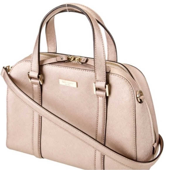 Kate Spade Beige Textured Handbag - Picture 3 of 5